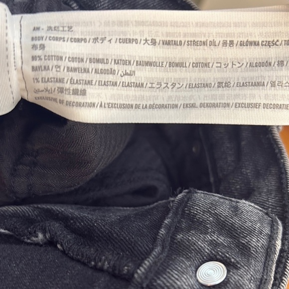 Abercrombie & Fitch High Rise Jeans - Dark Gray 31/12S - Picture 10 of 11